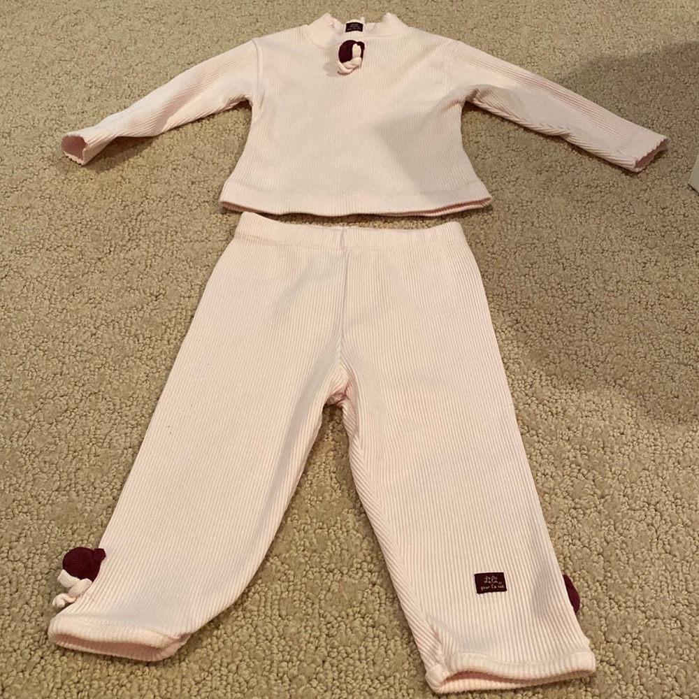 Lili Gaufrette 2 Piece Set for 12 months